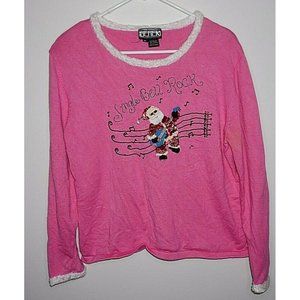 Vintage Berek Ugly Christmas Sweater Womens XL